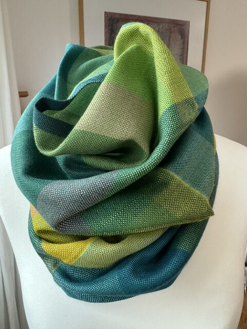Atelier Trame di Vita - Sciarpa Verde